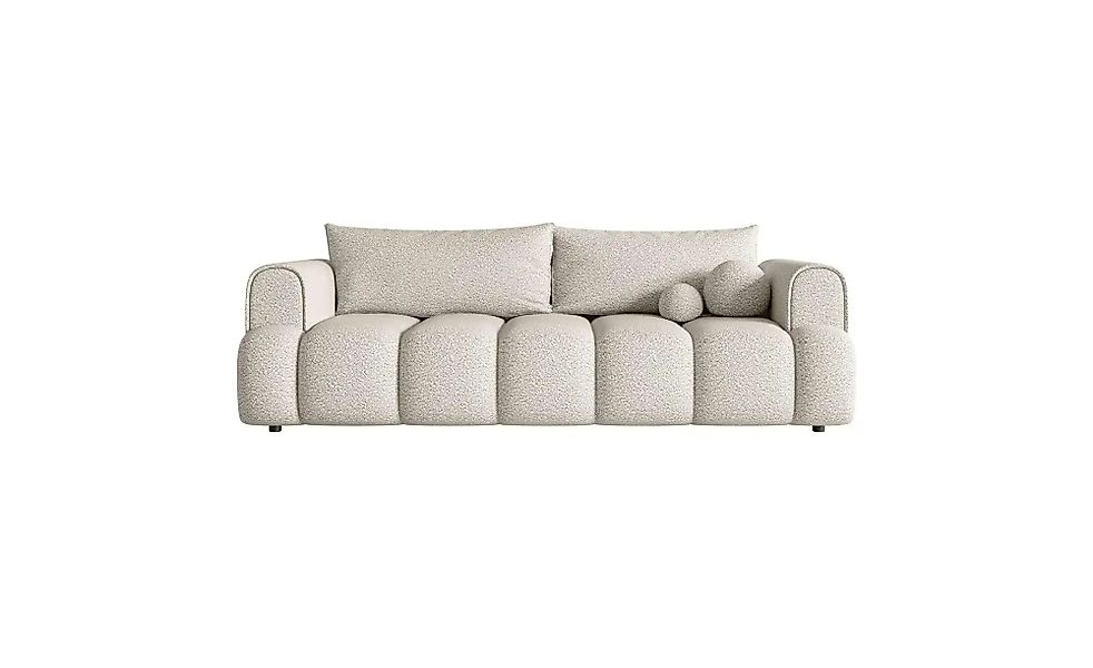Selsey Schlafsofa   Dandelino ¦ creme ¦ Maße (cm): B: 250 H: 90 Polstermöbe günstig online kaufen