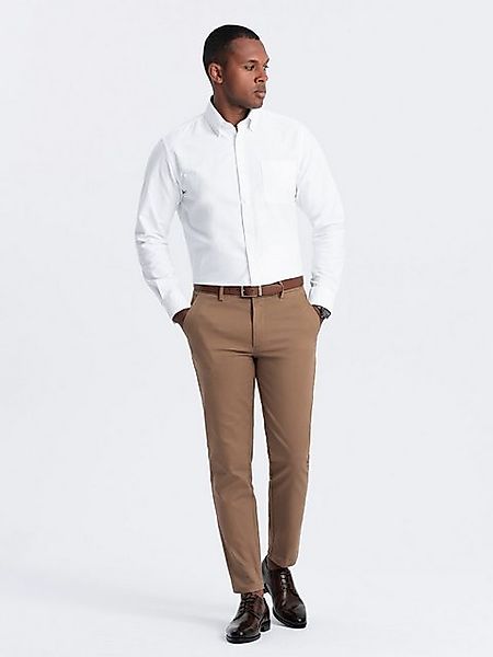 OMBRE Chinohose SLIM FIT Herren Chino-Hose mit feiner Struktur günstig online kaufen