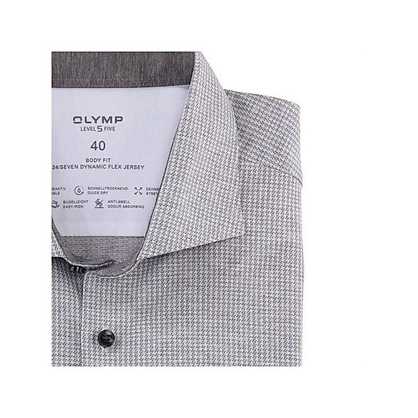 OLYMP Businesshemd Business Hemden grau grau regular fit (1-tlg., keine Ang günstig online kaufen