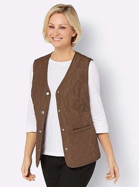 Sieh an! Jerseyweste Steppweste günstig online kaufen