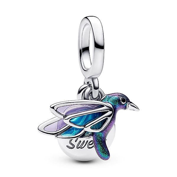 Pandora Kettenanhänger Charm- Silber Kolibri günstig online kaufen