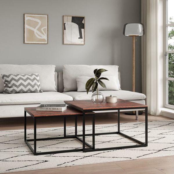 Home Collective Couchtisch 2er Set aus günstig online kaufen