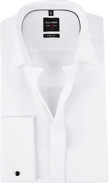 OLYMP Smoking Hemd Level 5 Weiß - Größe 39 günstig online kaufen
