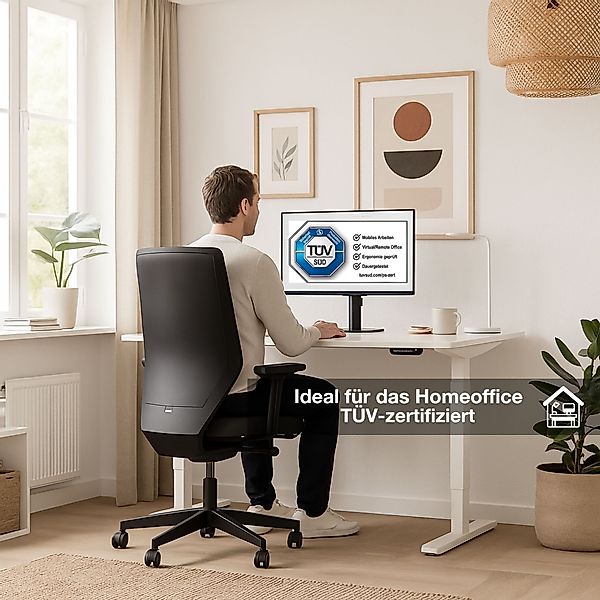 ASSMANN Büromöbel Schreibtisch Y-LINE Curved (140x80cm günstig online kaufen