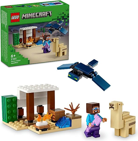 LEGO® Steves Wüstenexpedition (21251), LEGO Minecraft günstig online kaufen