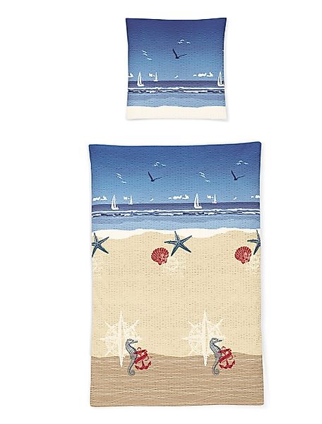 Irisette Bettwäsche Bettwäsche Seersucker Easy, 100% günstig online kaufen