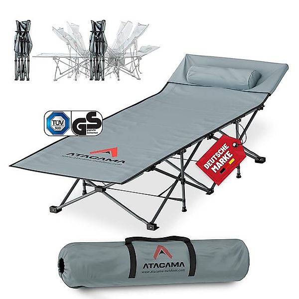 Atacama Feldbett klappbar leicht aufzubauen, Campingliege günstig online kaufen