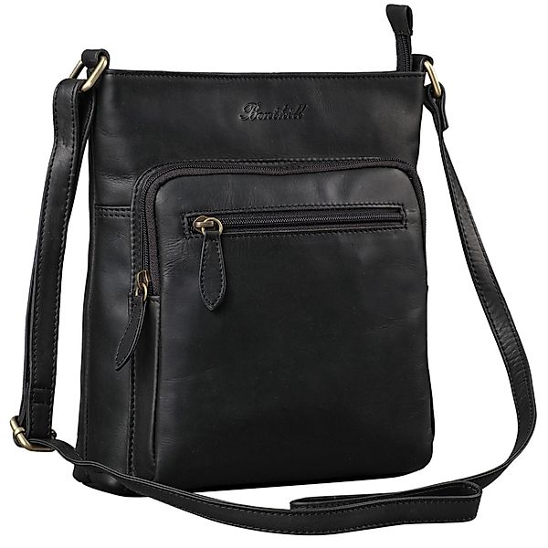 Benthill Umhängetasche Damen Echt Leder Shopper günstig online kaufen