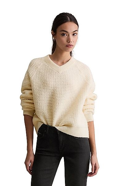 Marc O'Polo DENIM Strickpullover aus weichem Schurwolle-Alpakawolle-Mix günstig online kaufen