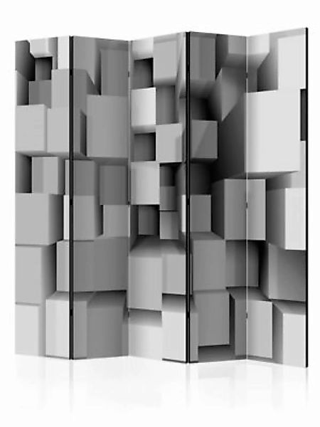 artgeist Paravent Geometric Puzzle II [Room Dividers] grau Gr. 225 x 172 günstig online kaufen