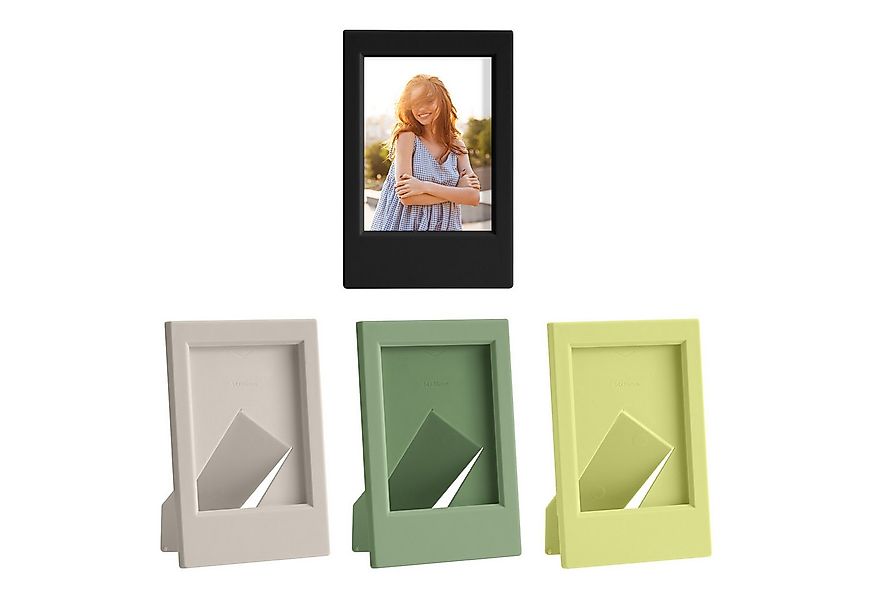 kwmobile Bilderrahmen-Set 4x Mini Bilderrahmen, (4 St), Fotorahmen für Sofo günstig online kaufen