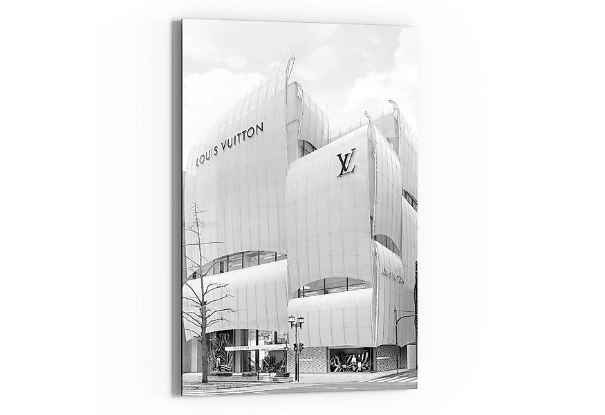 DEQOART Glasbild 'Wellen der Eleganz', 'Wellen der Eleganz', Glas Wandbild günstig online kaufen