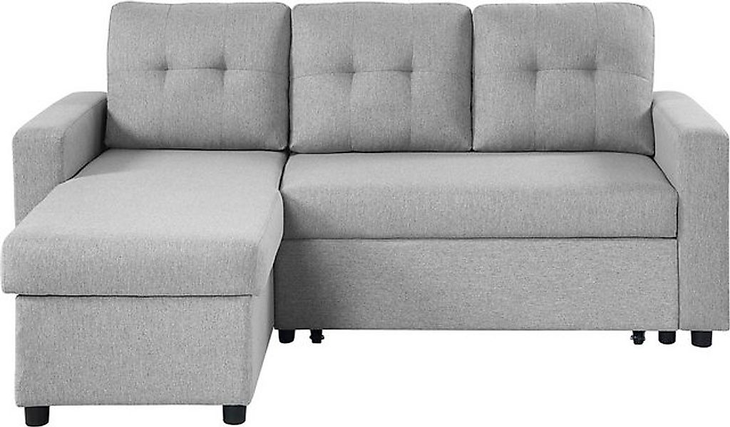 ATLANTIC home collection Schlafsofa Gino, inklusive Schlaffunktion und Stau günstig online kaufen