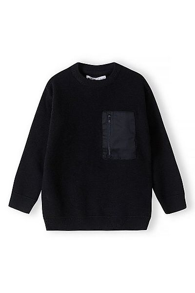MINOTI Rundhalspullover aus Strickstoff (3-14y) günstig online kaufen