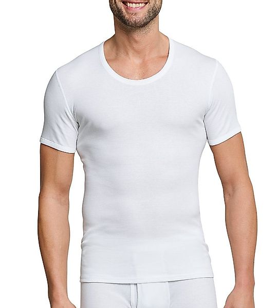 Schiesser Unterziehshirt Doppelpack Essentials Doppelripp (Spar-Pack, günstig online kaufen