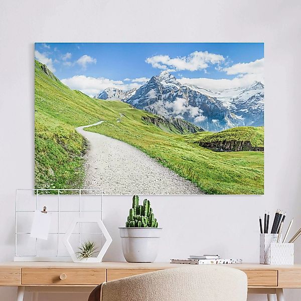 Leinwandbild Grindelwald Panorama günstig online kaufen