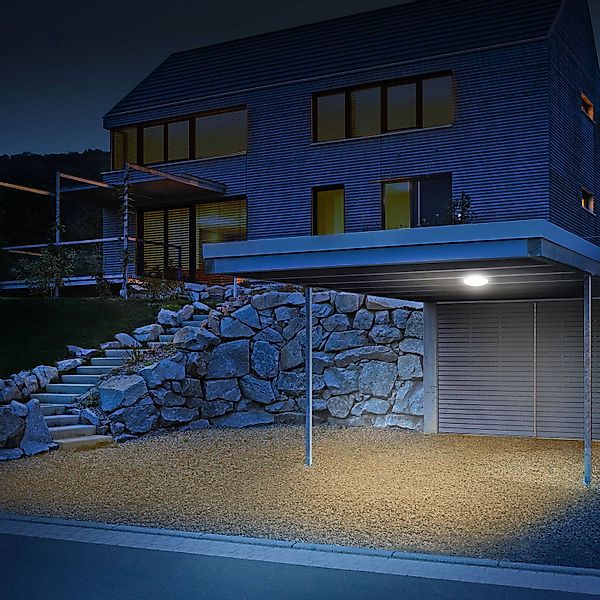 STEINEL Vario Quattro S Außendeckenlampe weiß günstig online kaufen