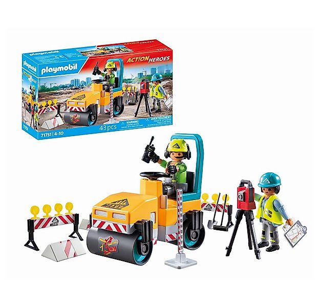 Playmobil® Playmobil® 71751 - Straßenbaustelle - Playmobil® Action Heroes K günstig online kaufen