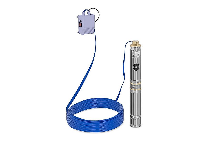 Hillvert Tiefbrunnenpumpe 6.000 l/h Tauchpumpe 370 W Brunnenpumpe Förderhöh günstig online kaufen