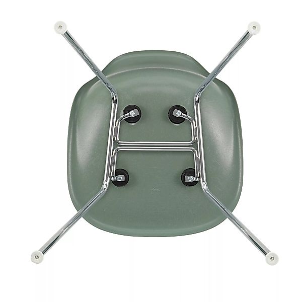 Vitra - Eames Fiberglass Side Chair DSX Gestell verchromt - meeresschaum gr günstig online kaufen
