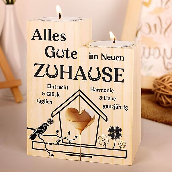 LuxusKollektion Kerzenständer Geschenk Einzug ins Haus günstig online kaufen