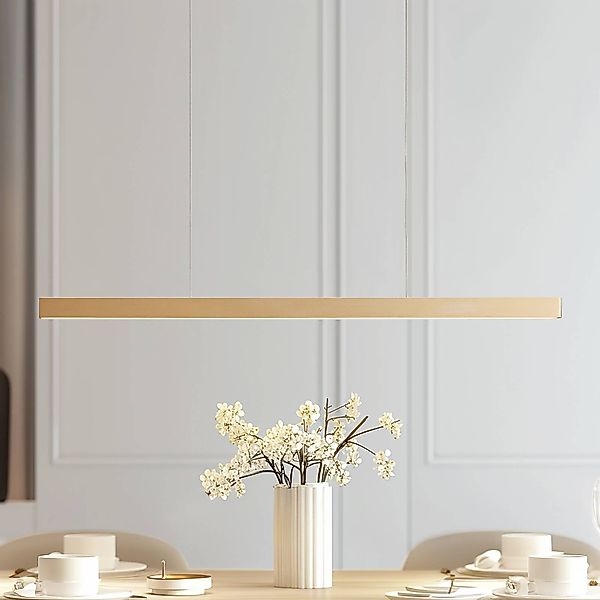 Lucande Smart LED-Hängeleuchte Mylosh, gold, CCT, Tuya günstig online kaufen