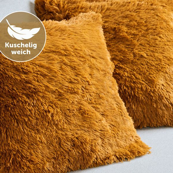 Blumtal Kissenbezug Kunstfell Kissen mit stabilem günstig online kaufen