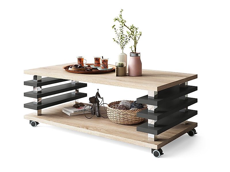 designimpex Couchtisch DC-3 Design Wohnzimmertisch Tisch günstig online kaufen