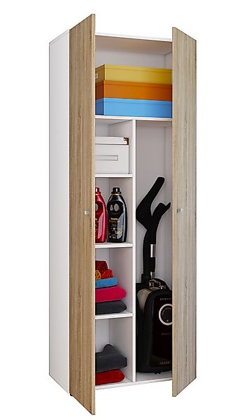 VCM Mehrzweckschrank "VCM Besenschrank  6 Fächer  Maße: B. 70 x H. 178 x T. günstig online kaufen