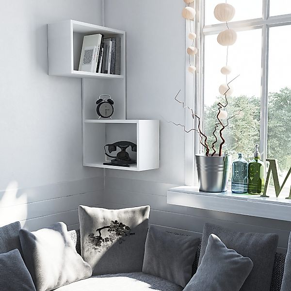 Decortie Eckregal Part, Modernes Wandregal, 67 günstig online kaufen