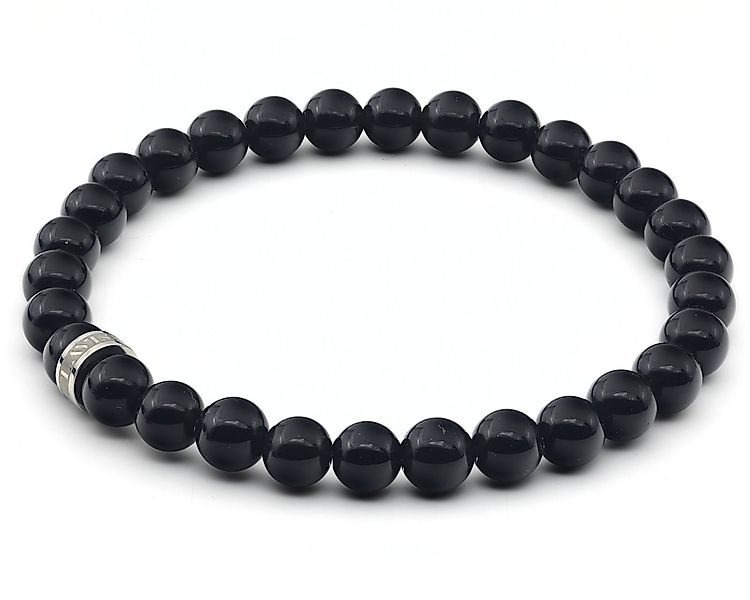 LAVISA Armband Armband 6mm Echte Edelstein Perlen, Kristalle, Heilsteine, O günstig online kaufen