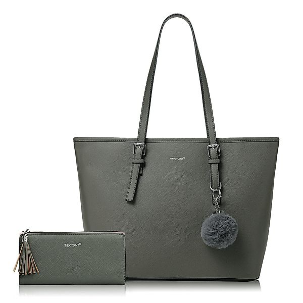 Fassiona Shopper Handtasche Damen mit Geldbörse günstig online kaufen