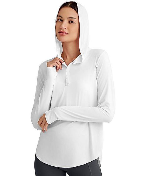 G4Free Langarmshirt G4Free Damen Sonnenhemden, Kapuzenpullover, Workout-Obe günstig online kaufen