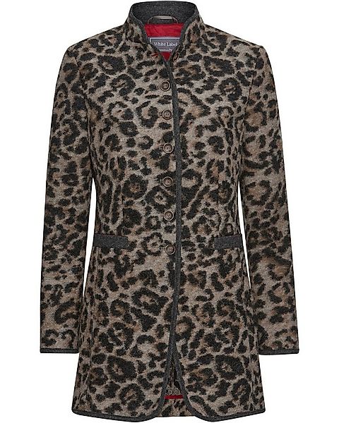White Label Longblazer Gehrock mit Leopardenmuster günstig online kaufen