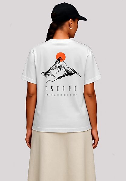 F4NT4STIC T-Shirt "Oversize Escape Discover the World Mountain", Premium Qu günstig online kaufen