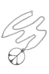 COLLEZIONE ALESSANDRO Lange Kette "Peace" mit XL Peace Anhänger günstig online kaufen