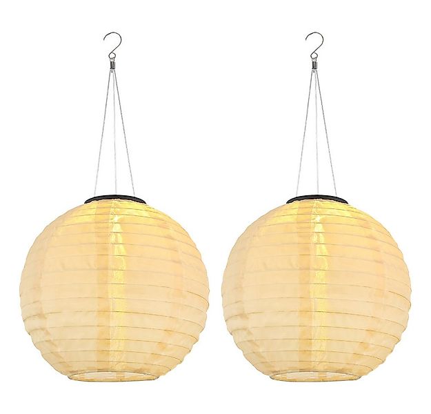 GLOBO LIGHTING Lampion, LED-Leuchtmittel fest verbaut, Warmweiß, Solarlampe günstig online kaufen