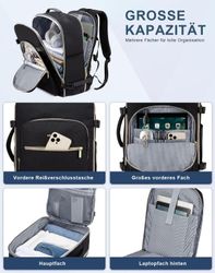 OKWISH Reiserucksack Laptoprucksack Freizeitrucksack Schulrucksack (Handgep günstig online kaufen