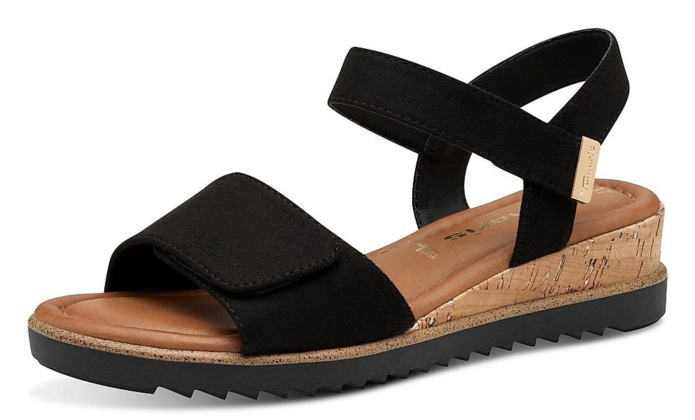 Tamaris Keilsandalette, Riemchensandale, Sommerschuh in veganer günstig online kaufen