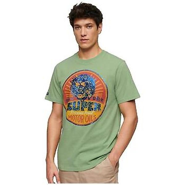 Superdry  T-Shirt T-shirt  Gasoline Workwear vert günstig online kaufen