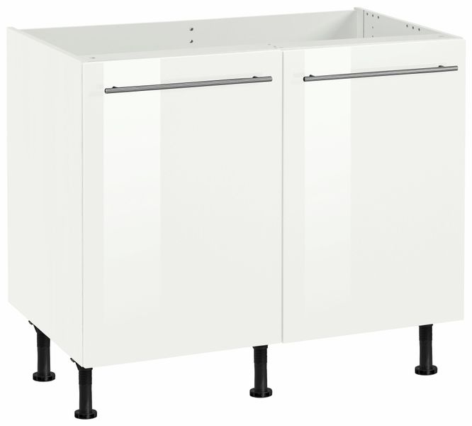 OPTIFIT Spülenschrank "Bern" 100 cm breit, mit 2 Türen, höhenverstellbare F günstig online kaufen