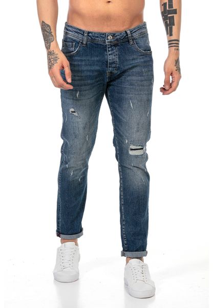 RedBridge Slim-fit-Jeans im Used Look mit günstig online kaufen