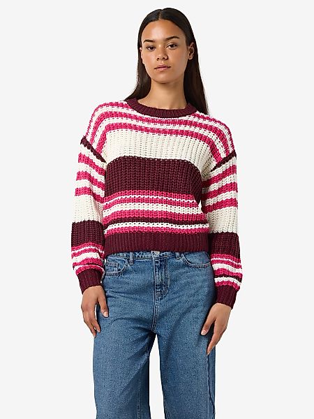Noisy may Strickpullover "NMCHARLIE L/S O-NECK KNIT NOOS" günstig online kaufen