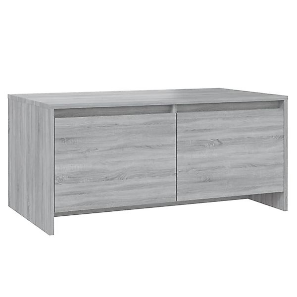 vidaXL Couchtisch Grau Sonoma 90x50x41,5 cm Holzwerkstoff günstig online kaufen