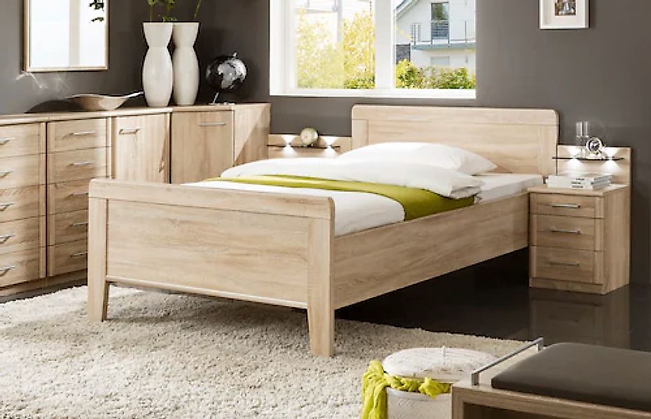 WIEMANN Holzbett »Meran« in Komforthöhe günstig online kaufen