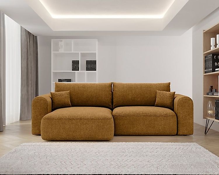 Kaiser Möbel Ecksofa Ecksofa mit Schlaffunktion und bettkasten, NOVO Links/ günstig online kaufen