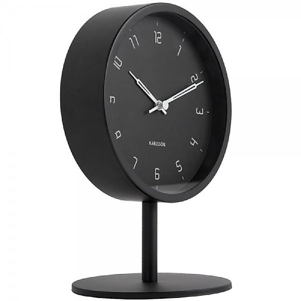 Karlsson Uhr Tischuhr Stark Iron Matt günstig online kaufen
