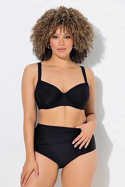 Ulla Popken Bügel-BH Bügel-Bikini Raffung Träger verstellbar günstig online kaufen