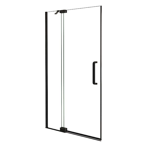 AICA Walk In Duschtür Duschwand B.80cm x H.195cm Duschabtrennung Schwarz Dr günstig online kaufen