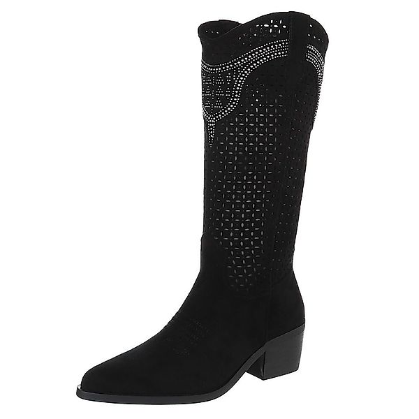 Ital-Design Damen Cowboyboots Western Sommerboots (88843679) günstig online kaufen